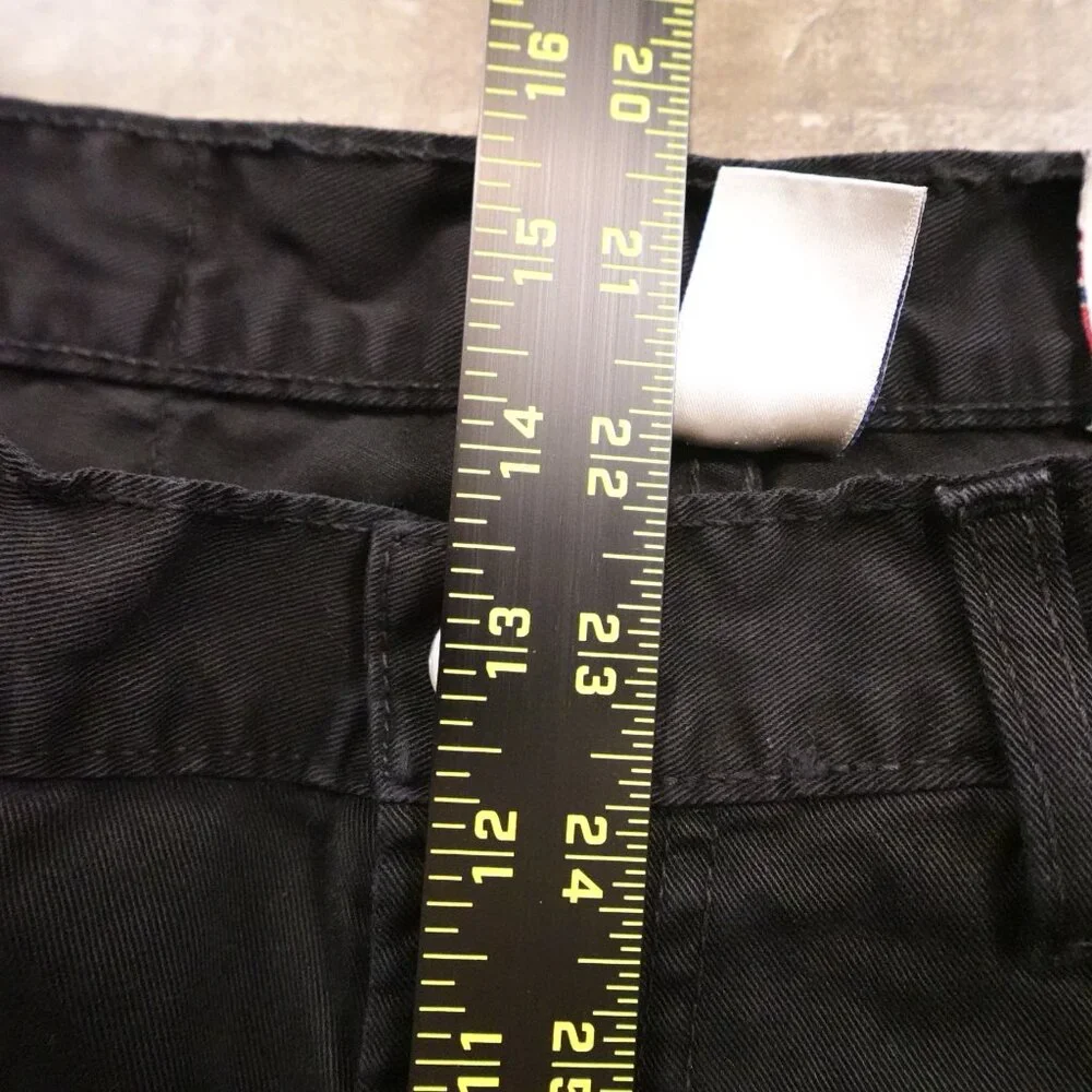 Lucky Brand Dungarees Relaxed Fit Black‎ Jeans - Size 36 American Made Vintage